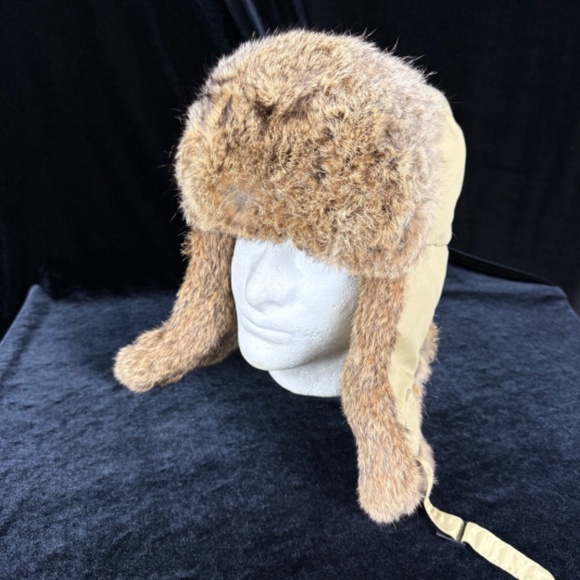 Columbia Trapper Hat XL Real Fur Aviator Winter Cap Unisex Excellent Gift - Picture 7 of 12